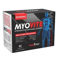 Myogenix MYOVITE Full Spectrum Multivitamin Mineral Formula 44 Packs New Formula