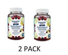 2 PACK Equate Once Daily Men’S Multivitamin Gummies, 150 Ct