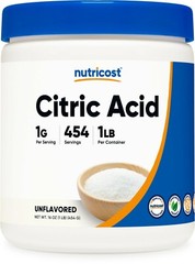 Nutricost Citric Acid Powder (1LB) – 1G Per Serving, Non-GMO, Gluten Free