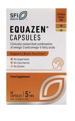 Equazen Omega 3 Omega 6 Supports Brain Function For 5+ Years 60 Capsules