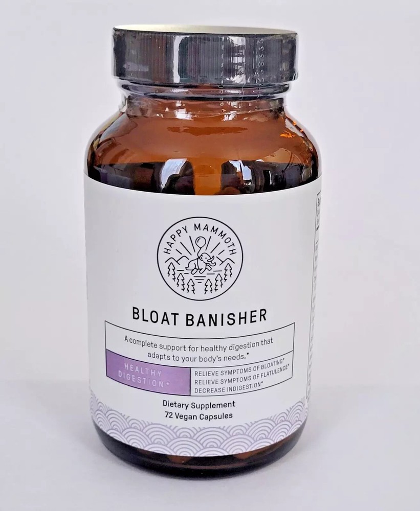 Happy Mammoth Bloat Banisher – FREE Same Day Shipping Mon-Sat – Expires 2026