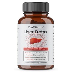 Liver Detox formulated with Milk Thistl 100mg Improves Digestive Health 30/60/12