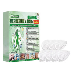 50% OFF Moringa Berberine x NAD+ 10-in-1 Advanced Nano Microneedle Patches New