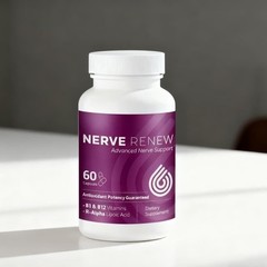 NERVE RENEW Advanced Nerve Support – with R-Alpha Lipoic Acid and Vitamin B