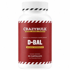 Best Supplement for Muscle Gains Crazy Bulk D BAL 90Capsules ( Free Shipping ).