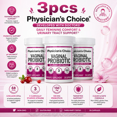 Physician’s Choice Vaginal Probiotic for Women – Support Vaginal PH Balance NEW