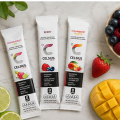 2-Pack Celsius On The Go Powder Sticks Variety Pack, Essential Energy, 30 pk.