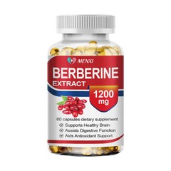 Premium Berberine HCL 1200mg Blood Sugar Support High Potency Anti-inflammatory