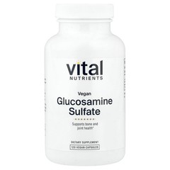 2 X Vital Nutrients, Vegan Glucosamine Sulfate, 120 Vegan Capsules (750 mg per