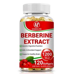 Berberine HCL 1200mg Ceylon Cinnamon Antioxidant Supplement 120 Capsules.