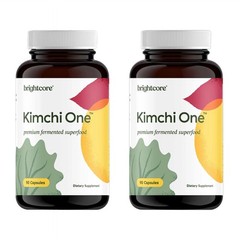 Brightcore US Kimchi One Kimchi Powder 90 Capsules Probiotics Enzymes Nutrition
