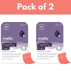 Wellbeing Nutrition Melts Healthy Hair, Pure Biotin 10,000mcg 30 Oral Strips K86