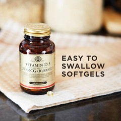 Solgar Vitamin D3 Cholecalciferol 250 mcg 10000 IU 120 Softgels