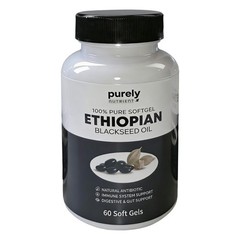 3 Packs Ethiopian Black Seed Oil Softgels 100% Pure Natural