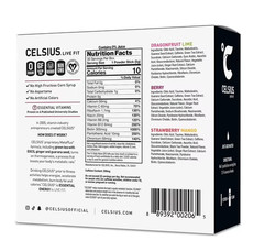 2-Pack Celsius On The Go Powder Sticks Variety Pack, Essential Energy, 30 pk.