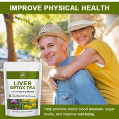 Liver,Kidney and Pancrea Herbal Compound Detox & Cleanse Herbal Tea 42 Bags