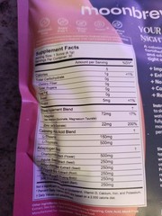 MoonBrew Night Time Superfoods Supplement Hot Cocoa 30 Servings 4.4 Oz