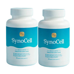 2-Pack Synocell Capsules – Back Neck and Joint Relief Complex – High Quality 120