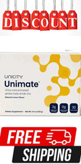 Unicity Unimate Lemon Flavor Packs – 30 Counts – Exp 08/2028 FRESH Free Shipping