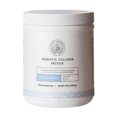 Happy Mammoth Prebiotic Collagen Protein Powder Vanilla 20.3 Vitamin Bean oz