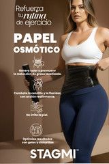 3 Rolls Colombian Osmotic Stagmi Body Wrap Waist Burning Sweat Faja Shaper New!