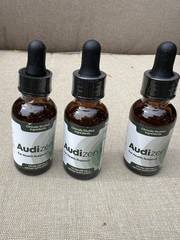 Audizen Hearing Support Liquid Dietary Supplement Drops, 1 fl oz (30 mL), 3