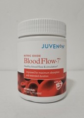 (Genuine) Juvenon BloodFlow-7 Blood Circulation Nitric Oxide 60 Caps – 01/2028