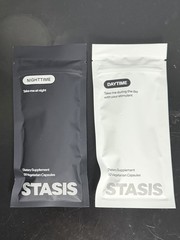 STASIS Nighttime And Daytime Dietary Supplements 50 Capsules Each