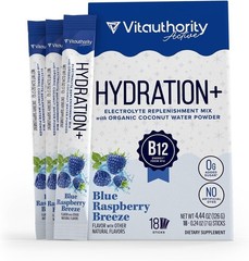 Hydration Electrolyte Powder Packets Blend w/ Magnesium & Organic Coconut Water
