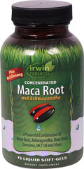 Concentrated Maca Root and Ashwagandha — 75 Liquid Softgels
