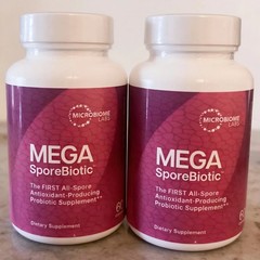 2-Pack Mega SporeBiotic Probiotic | High Potency for Microbiome Health brand new