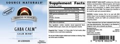 Natural GABA Calm Lozenges – 60 Peppermint Tablets for Relaxation & Mood Support