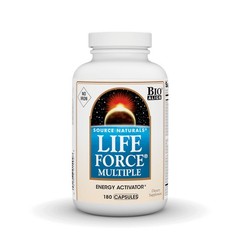 Source Naturals Life Force Multiple, Energy 180 Count (Pack of 1), 12105025