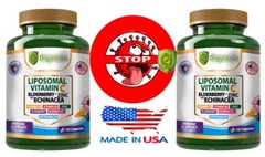 Immune System Booster (2 PACKS) Vitamin C +Zinc+Elderberry+Echinacea 200 capsule