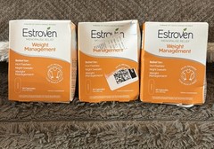 (3) Estroven Menopause Relief Weight Management – 30CT Capsules “Box Damage”