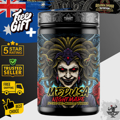 Golden Order Medusa Preworkout • Huge Pump • Focus • Energy • Power • Endurance
