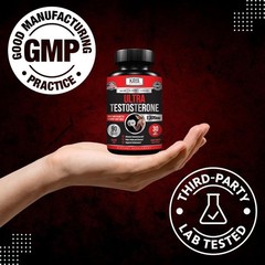 Natural Testosterone Booster 90ct Increase Energy Improve Muscle Strength Growth