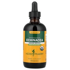 2 X Herb Pharm, Echinacea, Alcohol-Free, 4 fl oz (120 ml)