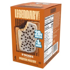 Legendary Foods Gluten Free and Keto Friendly Protein Pastry – S’Mores – 8Oz/4Ct