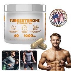 Turkesterone 1000 Mg Natural Capsules Supplement Muscle Growth & Recovery 60 Pcs
