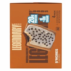 Legendary Foods Gluten Free and Keto Friendly Protein Pastry – S’Mores – 8Oz/4Ct