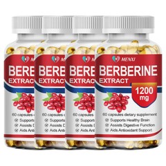 Berberine Extract 1200mg High Absorption Heart Health Support Supplements 60pcs
