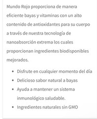 *Red World*Mundo Rojo*Vida Divina*Vegan/Super FOOD*Drink*30 Sachets $2.66xSachet