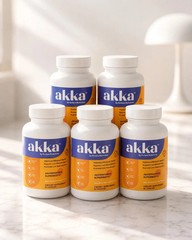 5-Pack AKKA Premium Liver Detox Cleanse – Supports Healthy Liver Detox- 300 Caps