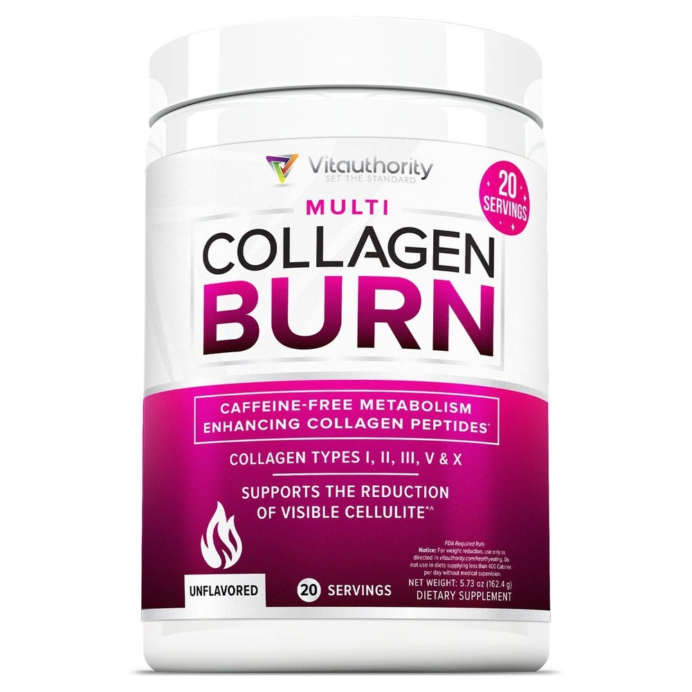 Vitauthority Multi Collagen Burn Caffeine-Free Metabolism Collagen