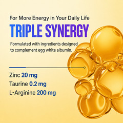 [SAMSUNG PHARM] Albumin Booster Shot Liquid 20g x 4 Vials L-Arginine Zinc Energy