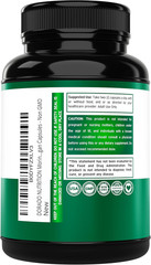 Organic Moringa Capsules 40,000Mg (3 Month Supply) Pure Organic Moringa Leaf Pow