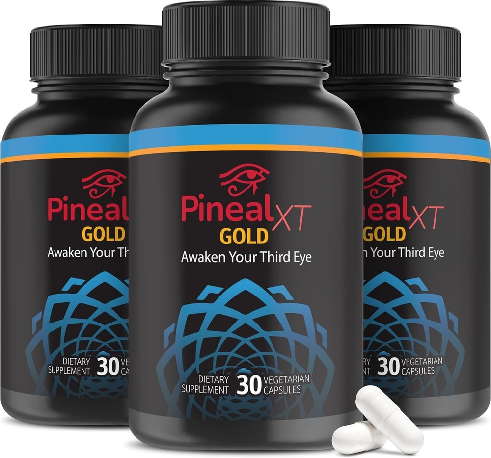 Pineal XT Gold – Pineal Gland Supplement – Third Eye Awakening – Focus and Memor