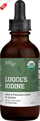 Organic Lugol’S Iodine, Iodine and Potassium Iodide 2% Solution 3000 Mcg – Liqui