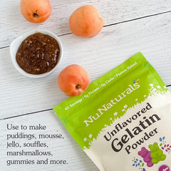 Unflavored Beef Gelatin Powder, Instantly Thickens, Stabilizes, and Texturizes,